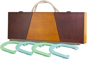 Viva Sol Premium Horseshoes Outdoor Game Set, #6271