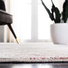 Load image into Gallery viewer, Meadow Collection Modern Abstract Area Rug, 5'3" x 7'6", Beige/Pink
