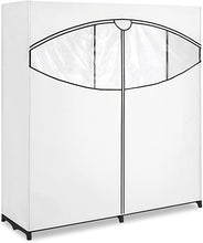 Load image into Gallery viewer, Extra-Wide Clothes Closet, 60” with, White Cover

