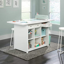 Load image into Gallery viewer, Craft Pro Series Work Table, White Finish, 60 by 30
