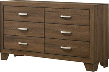 Load image into Gallery viewer, Miquell 6 Drawer Dresser Oak

