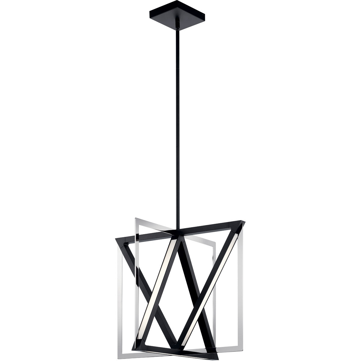 Axis LED 20 inch Matte Black Pendant Ceiling Light MRM576