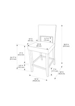 Load image into Gallery viewer, Vega Counter Stool in Black and Gray 3665RR
