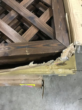 Load image into Gallery viewer, 72&quot; H x 36&quot; W x 2&quot; D Jalissa Wood Lattice Panel Trellis (Set of 3)
