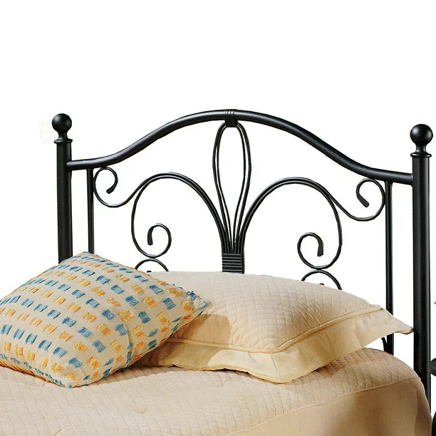 Hillsdale Furniture Milwaukee Classic Metal Headboard, Twin, Antique Brown