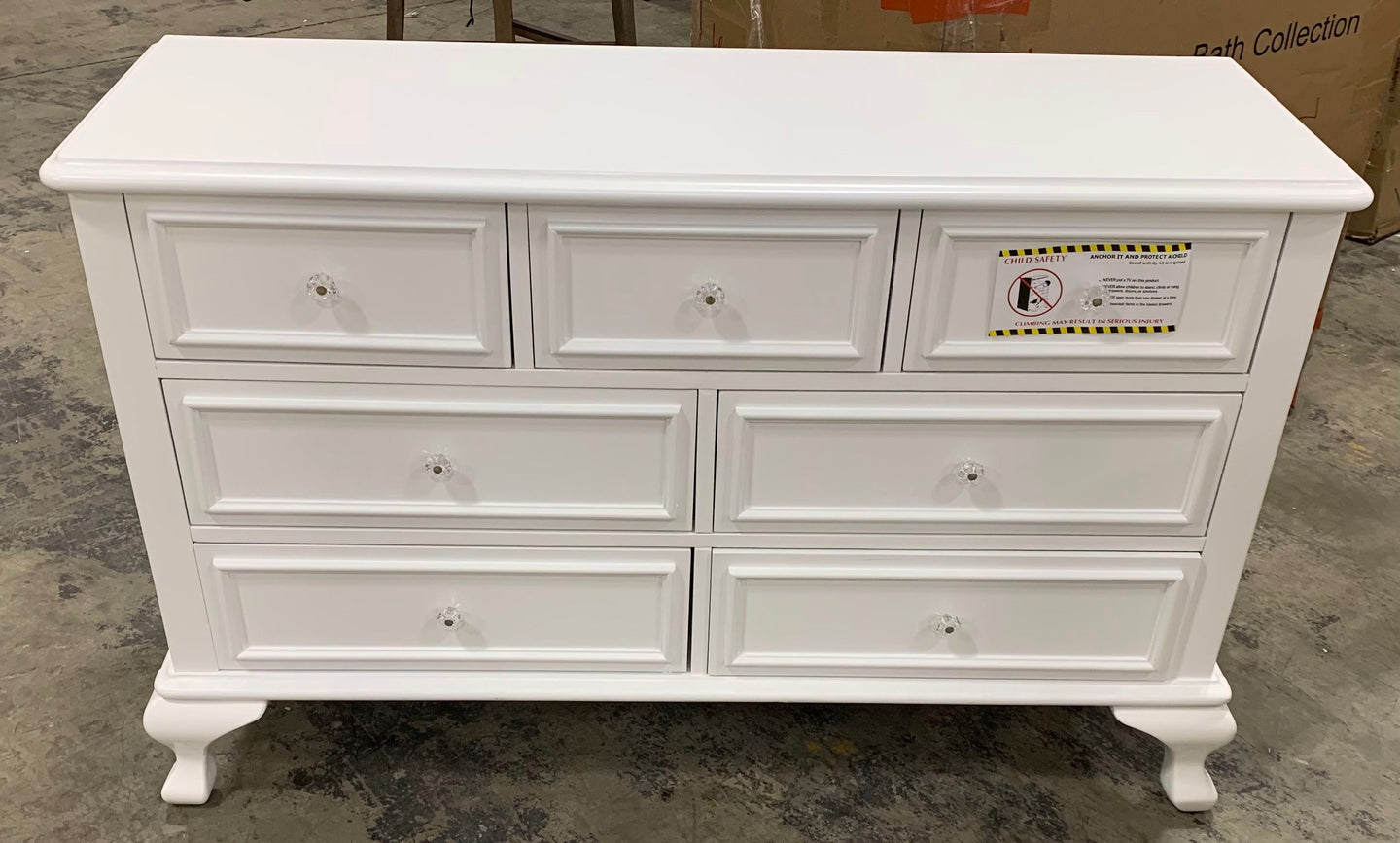 Alessia 7 Drawer Double Dresser 1846CDR