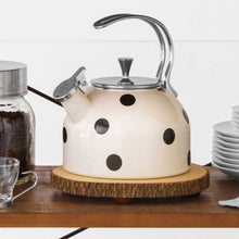 Load image into Gallery viewer, kate spade new york All in Good Taste 2.5 qt. Tea Kettle in Dots 2162CDR
