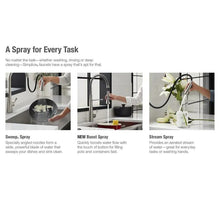 Load image into Gallery viewer, KOHLER Simplice Matte  Black 1-Handle Deck Mount Bar and Prep Handle Kitchen Faucet MRM1253
