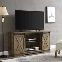 Load image into Gallery viewer, Rustic Oak TV Stand
