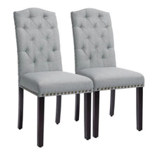 Load image into Gallery viewer, Tannis Tufted Upholstered Parsons Chair, Set of 2 chairs
