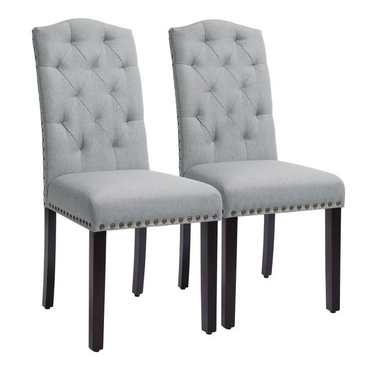 Tannis Tufted Upholstered Parsons Chair, Set of 2 chairs