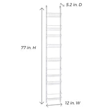 Load image into Gallery viewer, 8 Tier Cabinet Door Organizer 1700CDR
