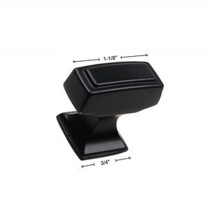 Deco 1 1/8" Length Bar Knob Multipack (Set of 10) GL515