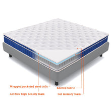 Load image into Gallery viewer, 8&quot; Medium Pillow Top Hybrid Mattress 3767RR
