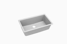 Load image into Gallery viewer, Elkay Quartz Classic Undermount 33-in x 18.4375-in White Single Bowl Kitchen Sink MRM503

