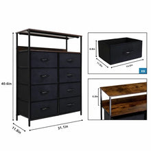 Load image into Gallery viewer, 8 Drawer 31.5&#39;&#39; W Double Dresser
