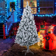 Load image into Gallery viewer, YOHOME PRODUCTS Micozy White Flocking Christmas Tree 750 Branches, 180cm
