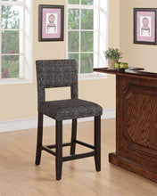 Load image into Gallery viewer, Vega Counter Stool in Black and Gray 3665RR
