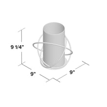 Load image into Gallery viewer, 9.25&quot; Tabletop Hurricane
