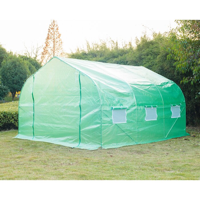 9.8Ft W x 11.5Ft D Hobby Greenhouse, #6182