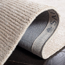 Load image into Gallery viewer, SAFAVIEH Himalaya Collection 4&#39; x 4&#39; Square Beige Handmade Wool &amp; Viscose Entryway Living Room Foyer Bedroom Accent Rug
