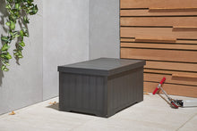 Load image into Gallery viewer, Trinity THBGR-3108 Outdoor Deck Box, 70 Gallon, Slate Gray 7706
