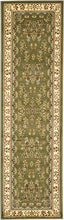 Load image into Gallery viewer, Lyndhurst Collection 2&#39;3&quot; x 8&#39; Sage / Ivory Traditional Oriental Non-Shedding Living Room Entryway Foyer Hallway Bedroom Runner Rug
