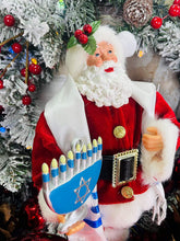 Load image into Gallery viewer, Santa's Workshop 12" Hanukkah Santa, RED
