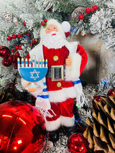 Load image into Gallery viewer, Santa's Workshop 12" Hanukkah Santa, RED
