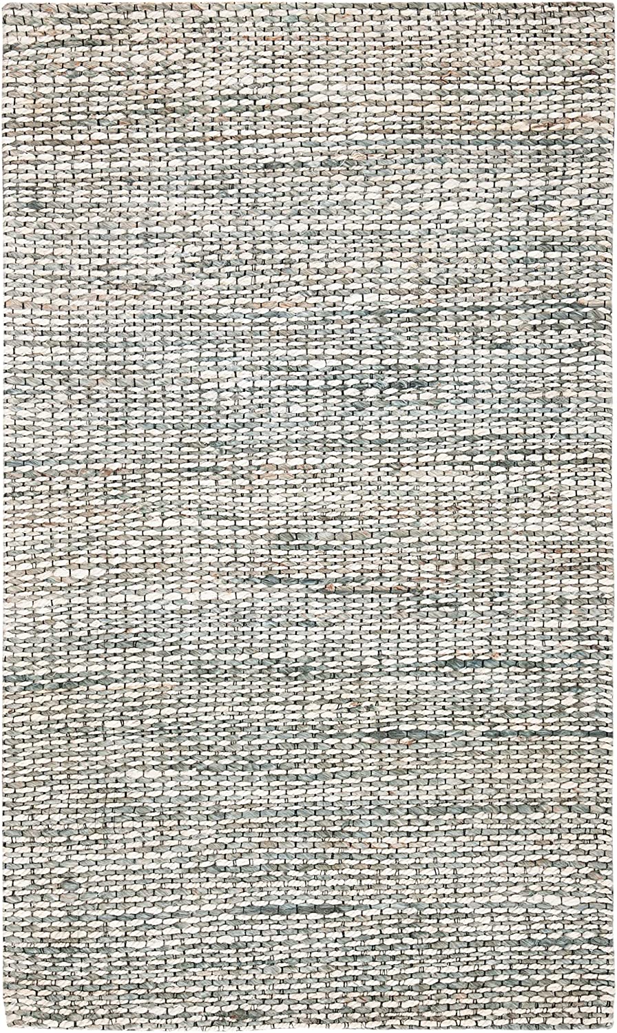SAFAVIEH Marbella Collection Handmade Contemporary Farmhouse Jute & Cotton Entryway Living Room Foyer Bedroom Kitchen Accent Rug, 2'3