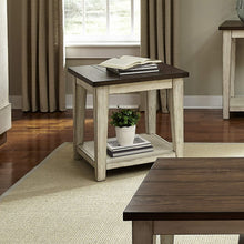 Load image into Gallery viewer, Liberty Furniture Industries Lancaster End Table, Dark Brown 1047CDR
