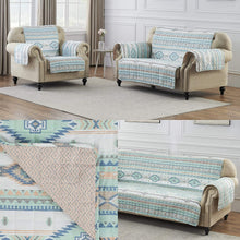 Load image into Gallery viewer, Barefoot Bungalow Phoenix Furniture Slipcover, Sofa, Turquoise
