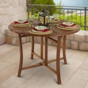 Moana Folding Wooden Dining Table, #6192