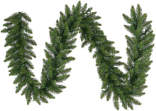 Load image into Gallery viewer, Vickerman 9&#39; Camdon Fir Artificial Christmas Garland, Unlit - Faux Holiday Garland - Indoor Seasonal Home Decor
