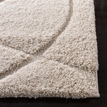 Load image into Gallery viewer, Florida Shag Collection, 5'3" x 7'6'  Runner, Cream
