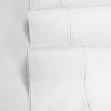 Load image into Gallery viewer, Egyptian Cotton Sheet Set - Premium 1200-Thread Count Egyptian Cotton Solid California King Sheet Set with 18” Deep Pocket - Luxury High Thread Count Sheet Set, California King White (Set of 4)
