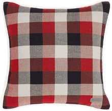 Load image into Gallery viewer, Eddie Bauer Home Ashwood Plaid Throw Pillow, 20 x 20, Red (SET OF 3)
