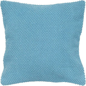 Rizzy Home Decorative Pillow in Blue (20"X20") #9731