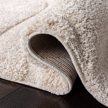 Load image into Gallery viewer, Florida Shag Collection, 5'3" x 7'6'  Runner, Cream
