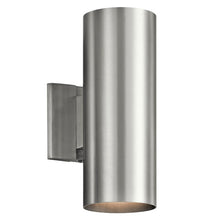 Load image into Gallery viewer, Cylinder 12&quot; Wall Light Brushed Aluminum MRM568
