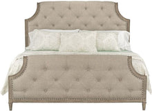 Load image into Gallery viewer, TUSCANY QUEEN UPHOLSTERED PANEL BED HEADBOARD ONLY #1460HW
