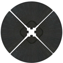 Load image into Gallery viewer, Jacobson Water/Sand Offset Cantilever Plastic Free Standing Umbrella Base, Each set includes 4 base plates to completely weigh down across base umbrella, made of durable plastic construction
