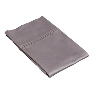Superior King Pillowcase- Egyptian Cotton 400 Thread Count set of 2 Grey #9900ha