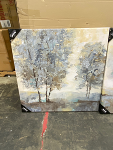 Tree Painting Print on Canvas 2 Piece Set 32 x 32(2139RR)