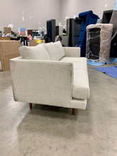 Load image into Gallery viewer, 84&quot; Wide Recessed Arm Sofa
