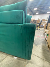 Load image into Gallery viewer, Meridian Furniture Naomi Green Velvet Sofa *AS-IS* 7023RR-OB
