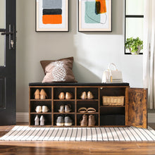 Load image into Gallery viewer, 9 Pair Stackable Shoe Storage Bench
