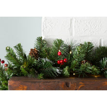 Load image into Gallery viewer, 9&#39; Pre-Lit Garland with 50 Lights
