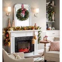 Load image into Gallery viewer, 9&#39; Pre-Lit Garland with 50 Lights
