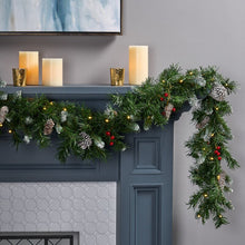 Load image into Gallery viewer, 9&#39; Spruce Artificial Christmas Garland
